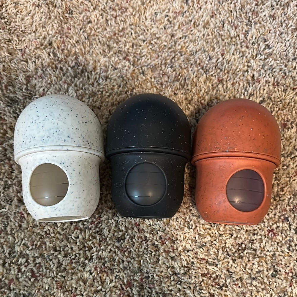 Set of Three Speckled Boon 4oz bottles